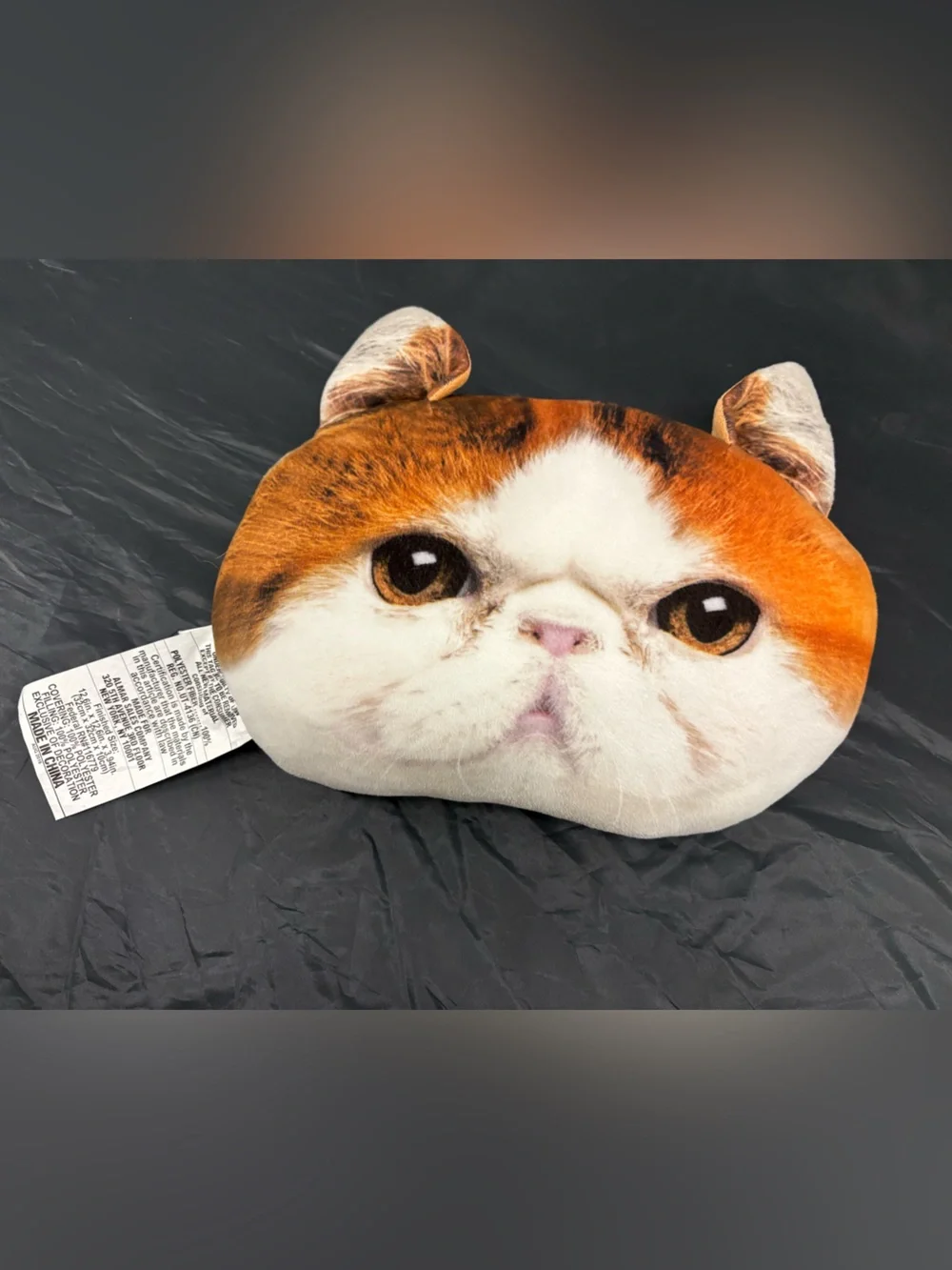 Plush Cat Face Pet Pillow Snoopy Cat Pillow